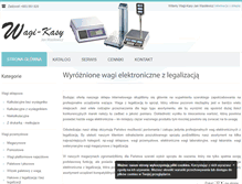 Tablet Screenshot of elektrowag.pl